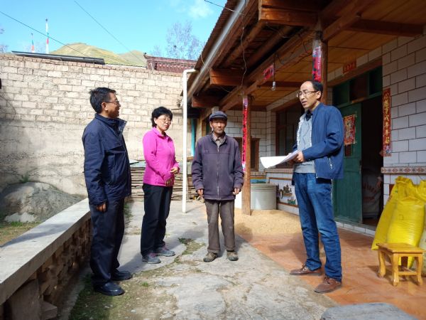 农工党甘肃省委会赴业仁村开展脱贫攻坚专题调研