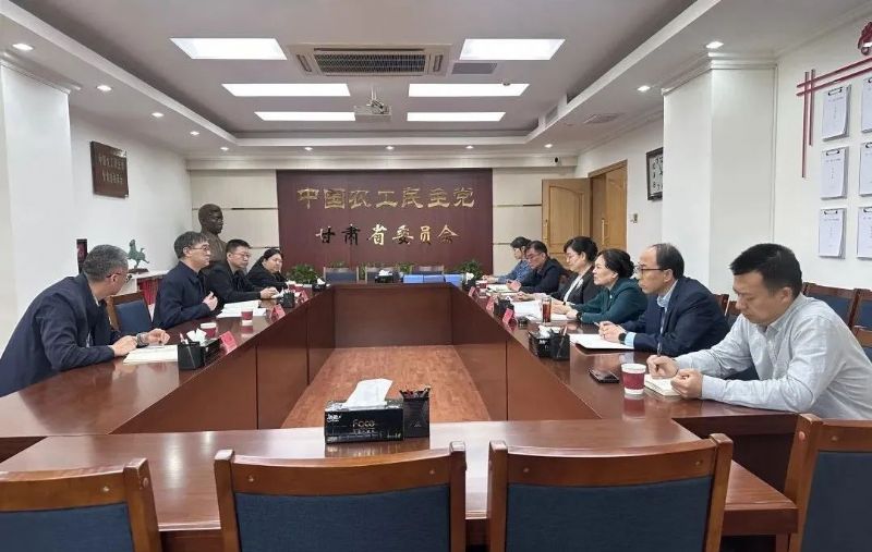 省政协委员工作委员会走访调研农工党界别委员工作室