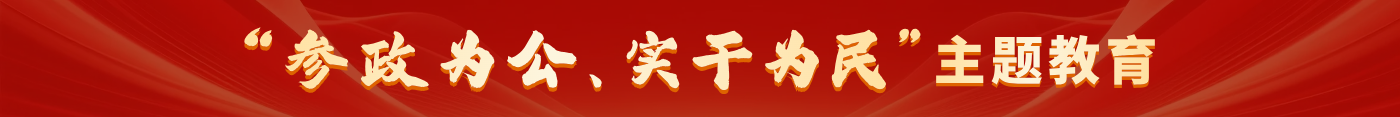 &ldquo;参政为公、实干为民&rdquo;主题教育
