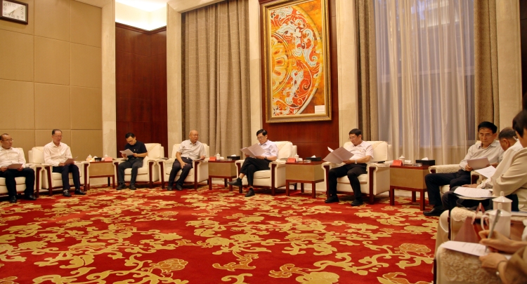 何维接见农工党甘肃省委会领导班子